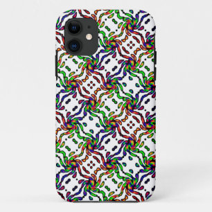 Cheerful Colourful Pattern Case-Mate iPhone Case