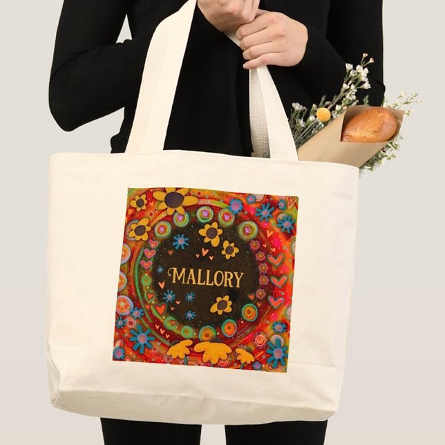 Cheerful Daisies Custom Inspirivity Tote Bag (Creator Uploaded)