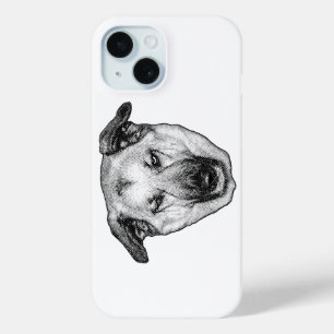 Cheerful Dog Head iPhone Case