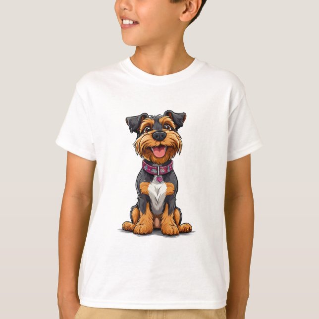 Cheerful dog T-Shirt (Front)