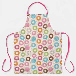 Cheerful Donuts Candies Sweets Apron