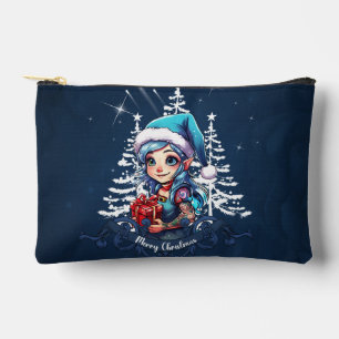 Cheerful elf accessory pouch