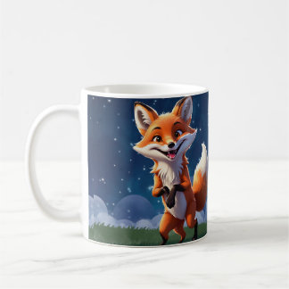 Cheerful Fox Winter Mug