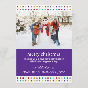 Cheerful & Fun Christmas Invitations Photocards