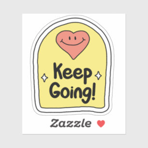 Cheerful Heart - 'Keep Going!' Motivational 