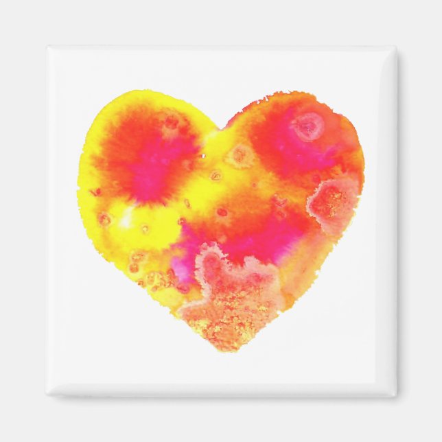 Cheerful Heart Magnet (Front)