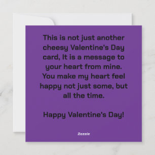 Cheerful Heart Pattern Holiday Card