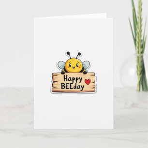 Cheerful Insect Birthday Card