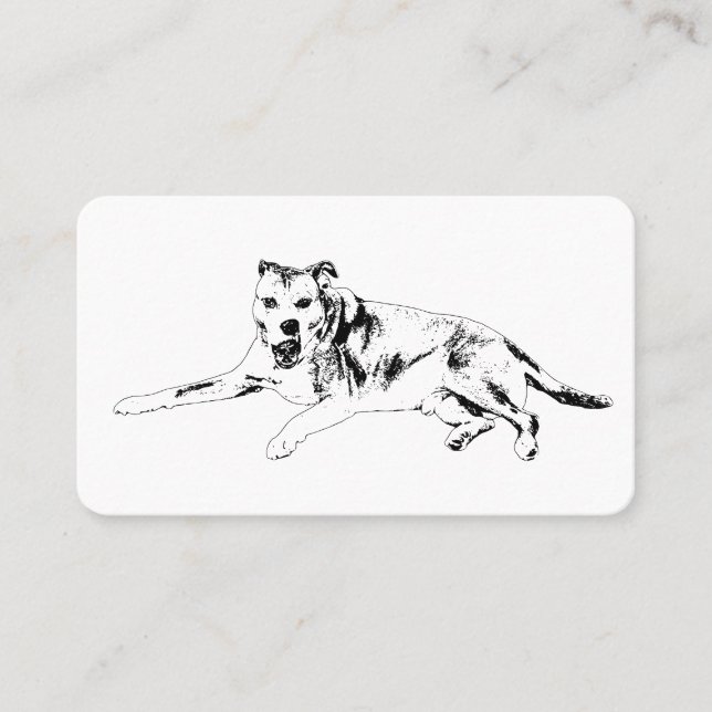 Cheerful Intro, Relaxed Confidence Business Card (Front)