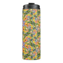 Cheerful kaleidoscope floral 