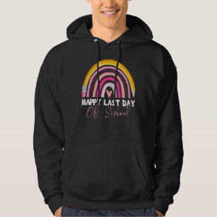 Cheerful Last Day Of School Kids Teacher Student G Hoodie