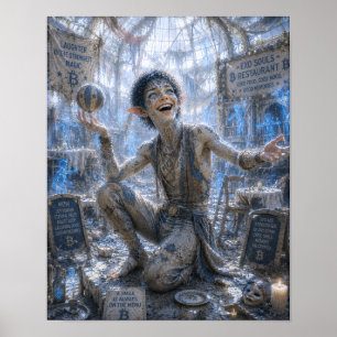 Cheerful Laughter / Circus Acrobat / Restaurant Poster