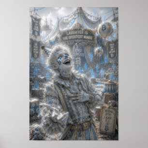 Cheerful Laughter / Clown / Circus Poster