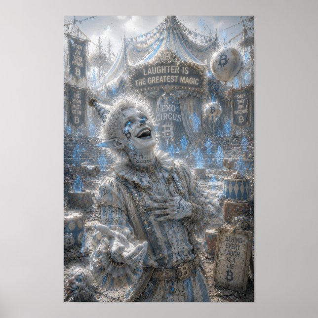 Cheerful Laughter / Clown / Circus Poster (Front)
