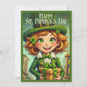 Cheerful Leprechaun - St. Patrick's Day Lucky Char