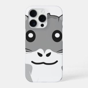 Cheerful Minimalist Hamster iPhone 16 Pro Case