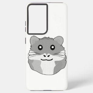 Cheerful Minimalist Hamster Samsung Galaxy Case