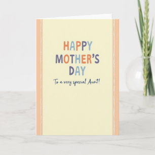 Cheerful Mothers Day Wishes Card