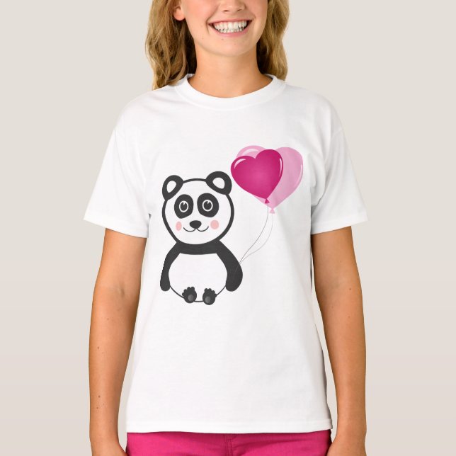 Cheerful Panda T-Shirt (Front)