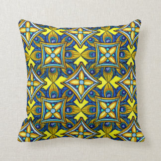 Cheerful Pottery Pattern Cushion