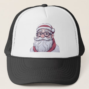 Cheerful Santa-claus character Trucker Hat