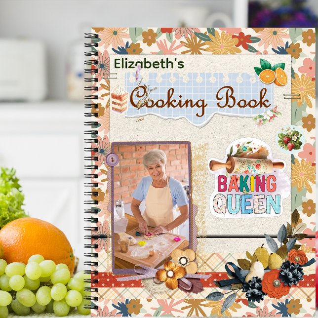 Cheerful Scrapbooking Style Custom Cooking Book (Creator Uploaded)
