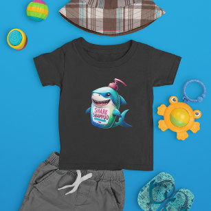 Cheerful Shark Shampoo  Toddler T-Shirt
