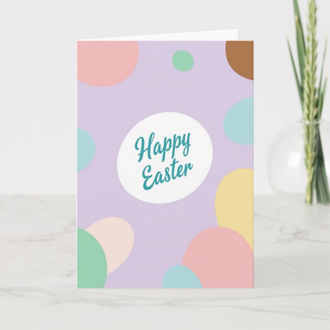 Cheerful Spring Greeting Card (Front)