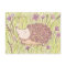 Cheerful Springtime Hedgehog