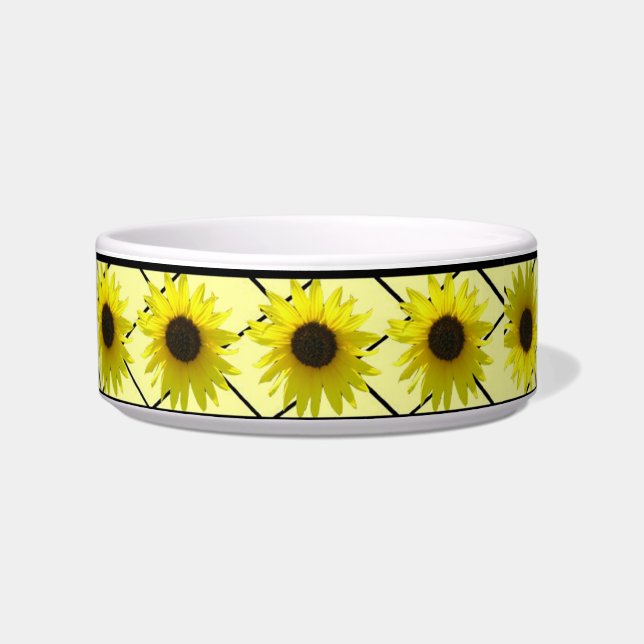 Cheerful Sunflower Bowl (Left)