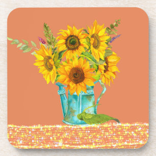 Cheerful Sunflower Coasters
