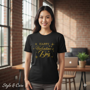 Cheerful Valentines Day Graphic Tri Blend Shirt De
