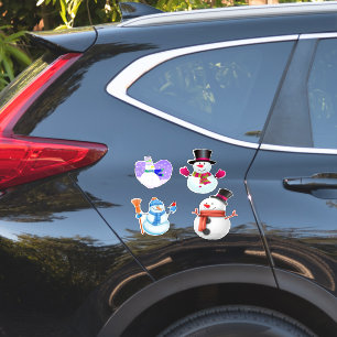 Cheerful Winter Snowmen Collection
