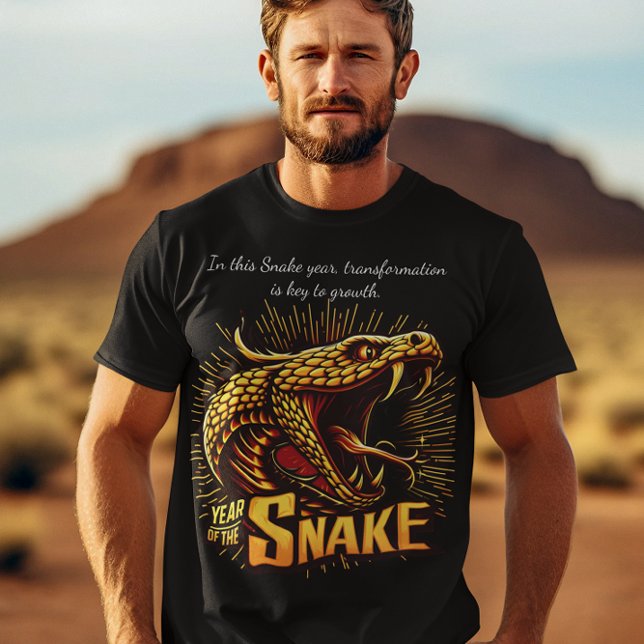 Cheerful Year of the Snake celebration T-Shirt (Creator Uploaded)