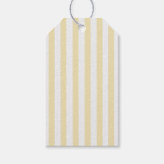  Cheerful Yellow White Stripe All Occasion Craft  Gift Tags