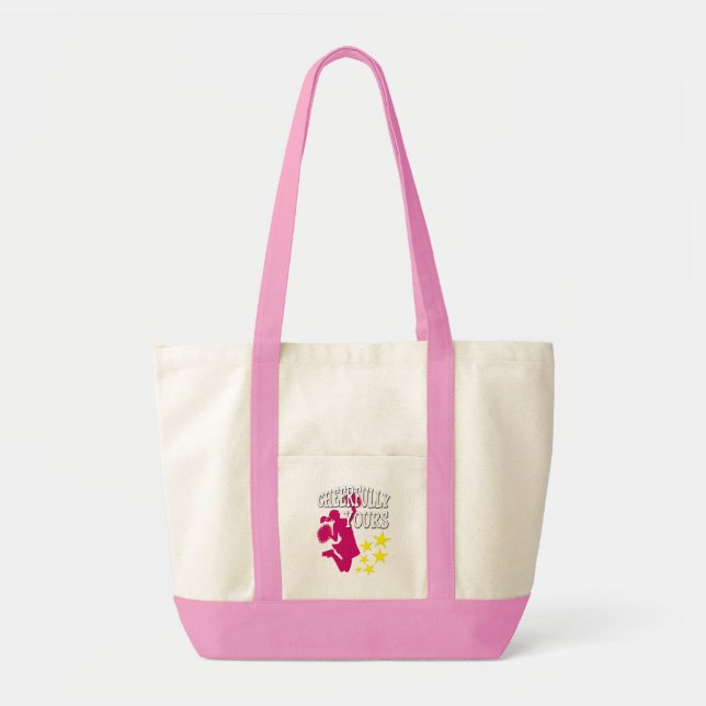 'Cheerfully Yours' Tote Bag (Front)