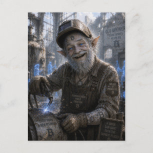 Cheerfulness / Welder / Abandoned Brewery Postcard