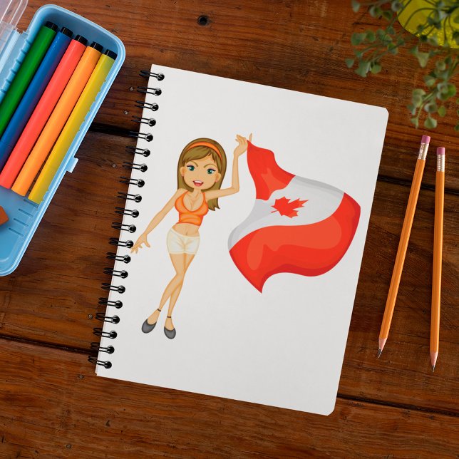 Cheering For Canada Notebook (Creator Uploaded)
