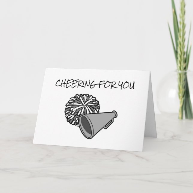 ** CHEERING FOR YOU*** CARD (Front)