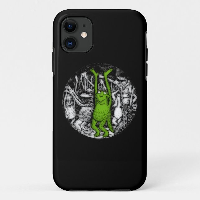 Cheering Frogs Case-Mate iPhone Case (Back)