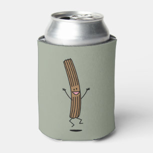 Cheering Jumping Churro Can Cooler