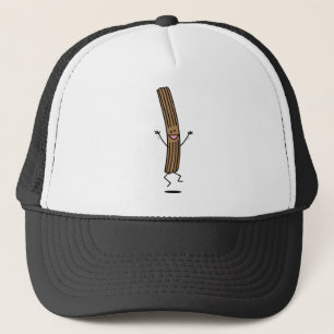 Cheering Jumping Churro Trucker Hat