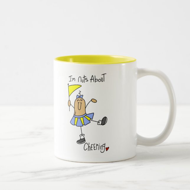 Cheering Nut Mug (Right)