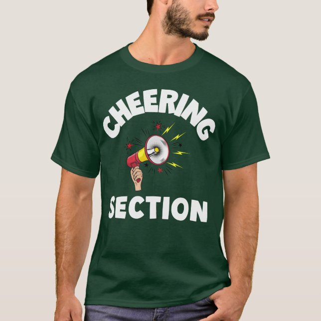 Cheering Section Sports and Performance shirt girl (Front)