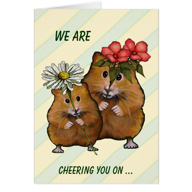 Cheering You On in Fight Against Cancer: Hamster (Front)