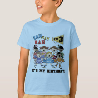 Cheerleader 3rd Birthday T-shirts and Gifts