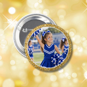 Cheerleader Add Your Photo Button