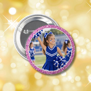 Cheerleader Add Your Photo Button