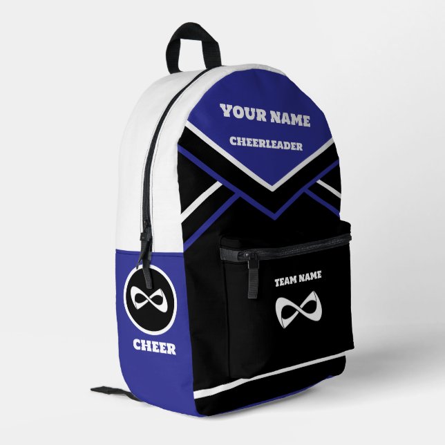 CHEERLEADER BACKPACK CHEERS COLORS (Back Corner Left)