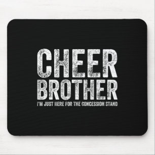 Cheerleader Brother Cheerleading Cheer Brother Mouse Pad